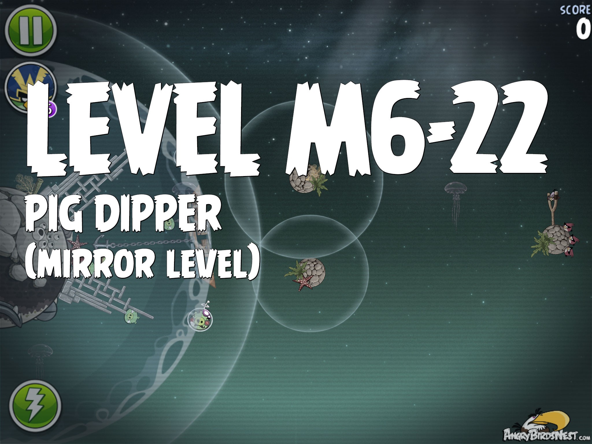 Angry Birds Space Pig Dipper Level M6-22