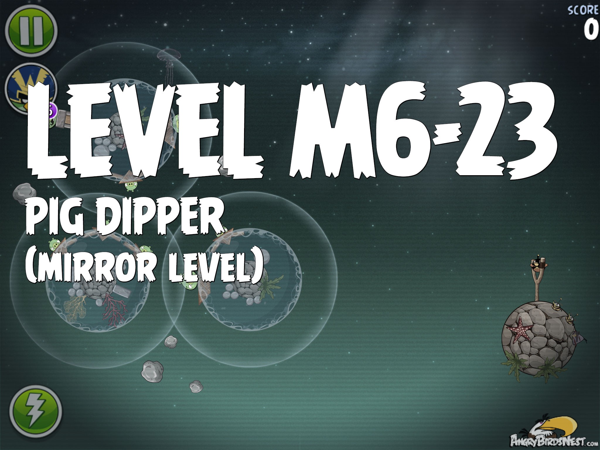 Angry Birds Space Pig Dipper Level M6-23
