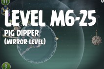 Angry Birds Space Pig Dipper Mirror Level M6-25 Walkthrough