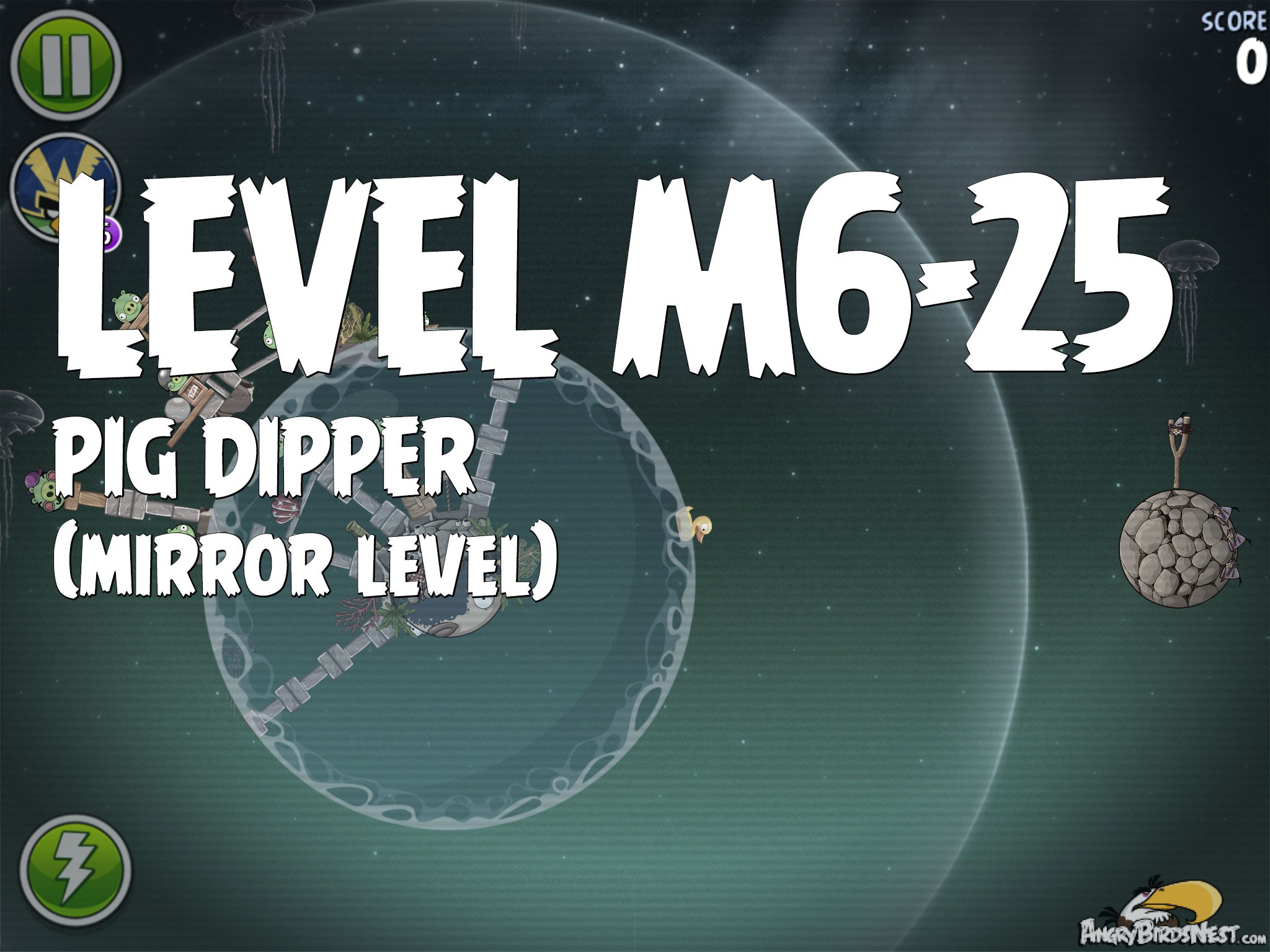 Angry Birds Space Pig Dipper Level M6-25