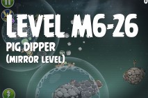 Angry Birds Space Pig Dipper Mirror Level M6-26 Walkthrough
