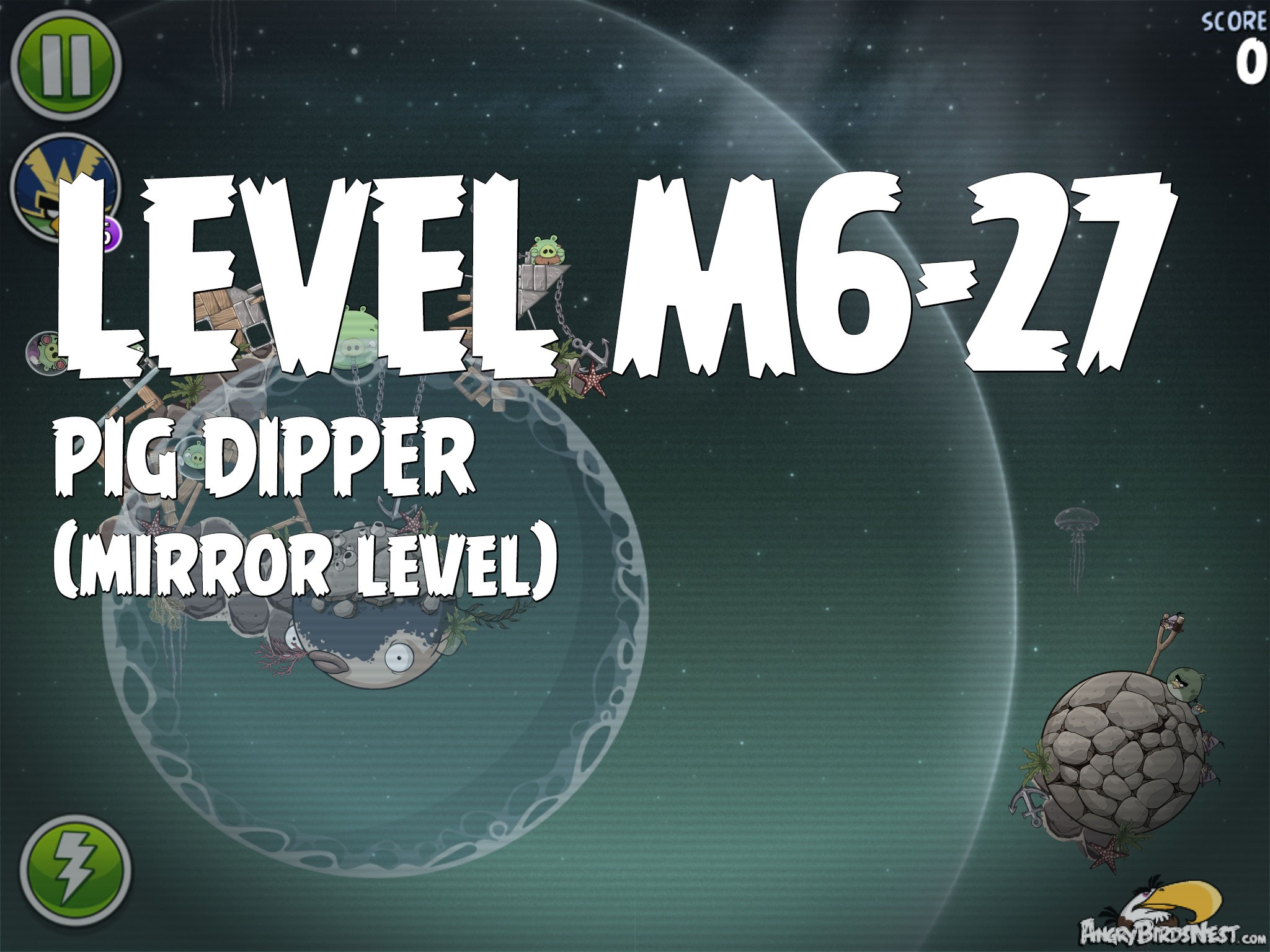 Angry Birds Space Pig Dipper Level M6-27