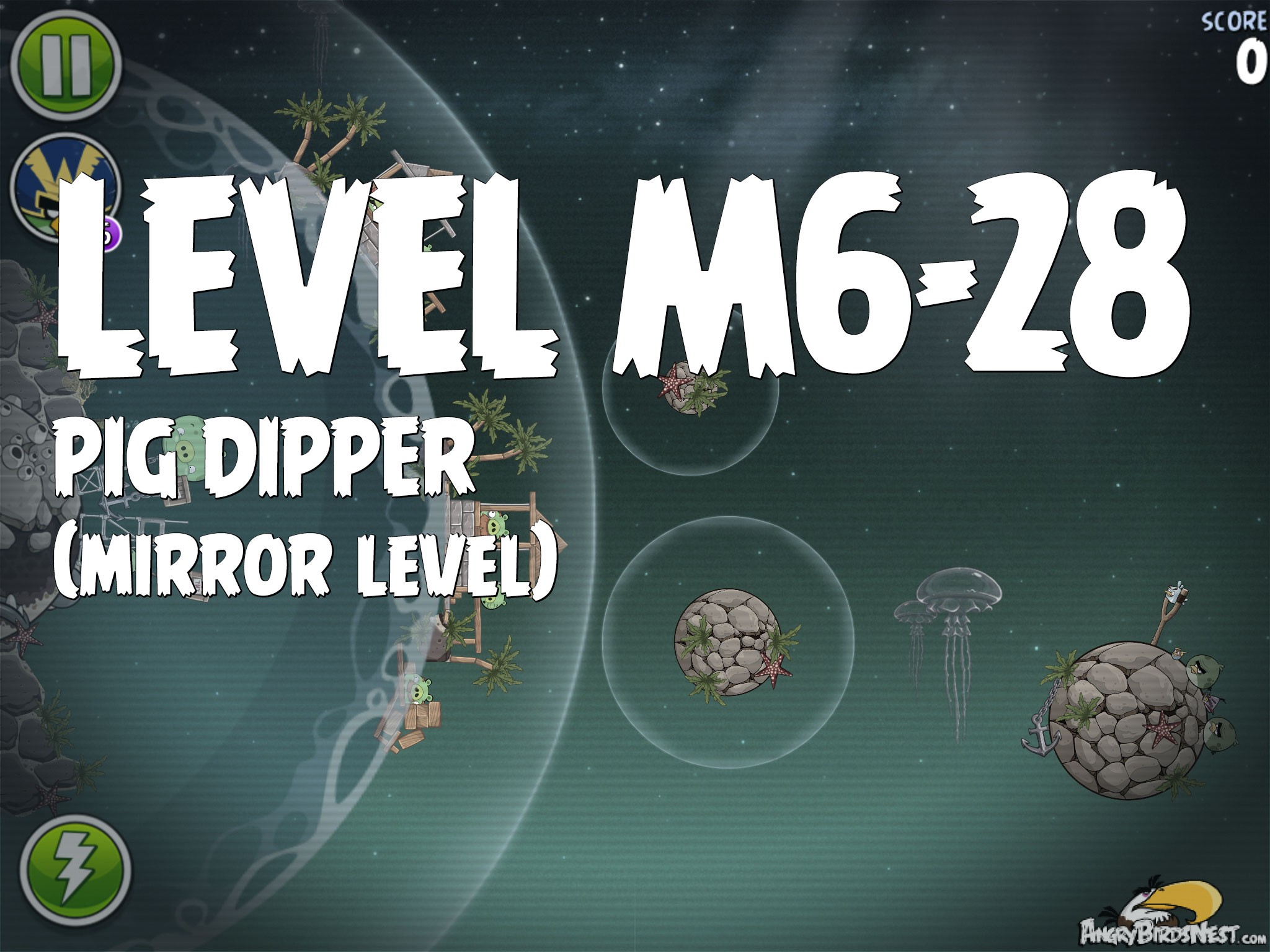 Angry Birds Space Pig Dipper Level M6-28