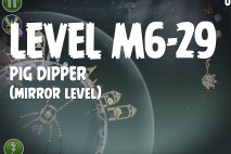 Angry Birds Space Pig Dipper Mirror Level M6-29 Walkthrough