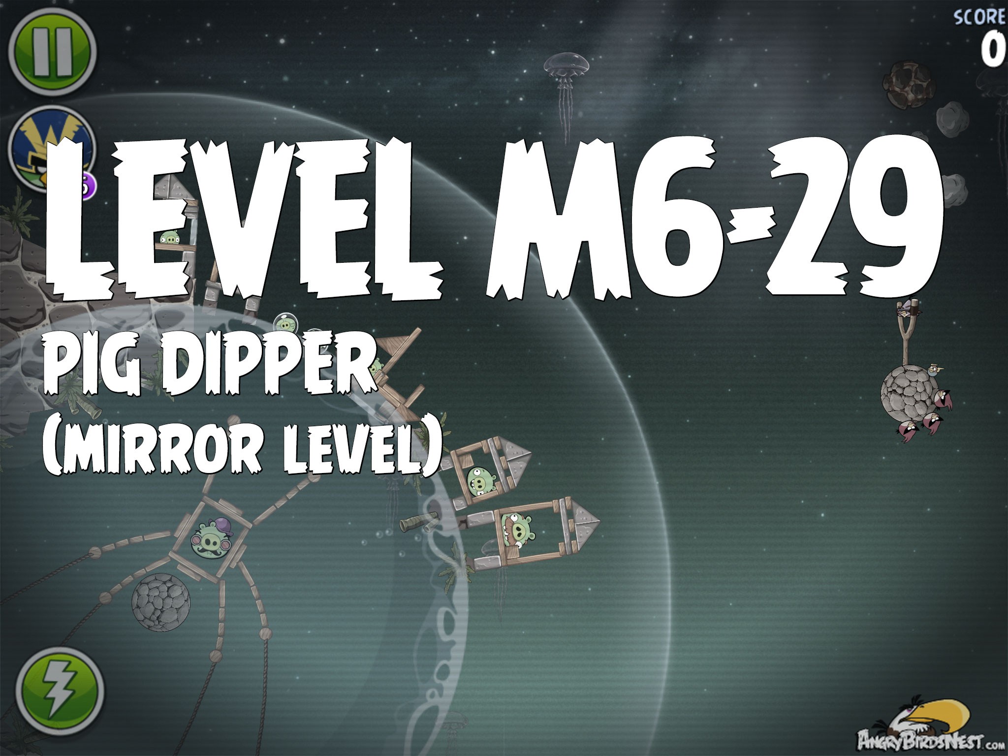 Angry Birds Space Pig Dipper Level M6-29