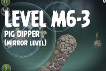 Angry Birds Space Pig Dipper Mirror Level M6-3 Walkthrough