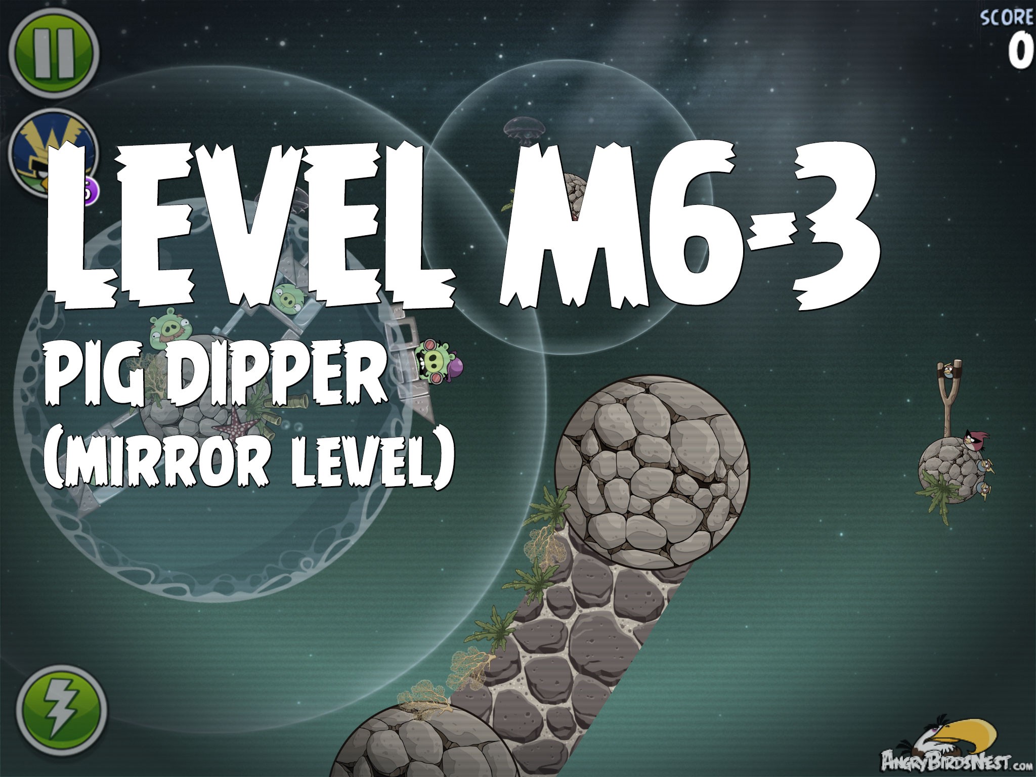 Angry Birds Space Pig Dipper Level M6-3