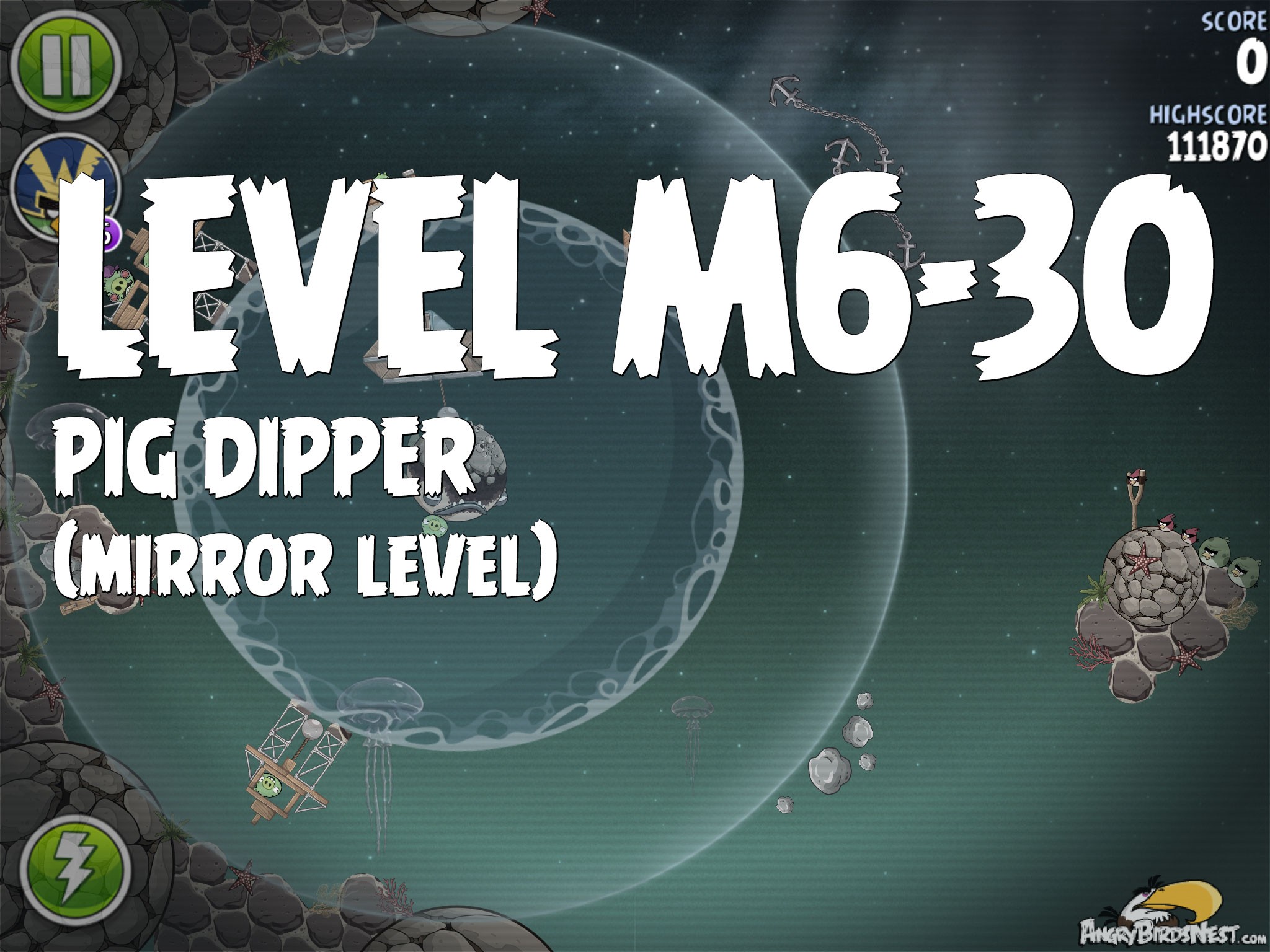 Angry Birds Space Pig Dipper Level M6-30