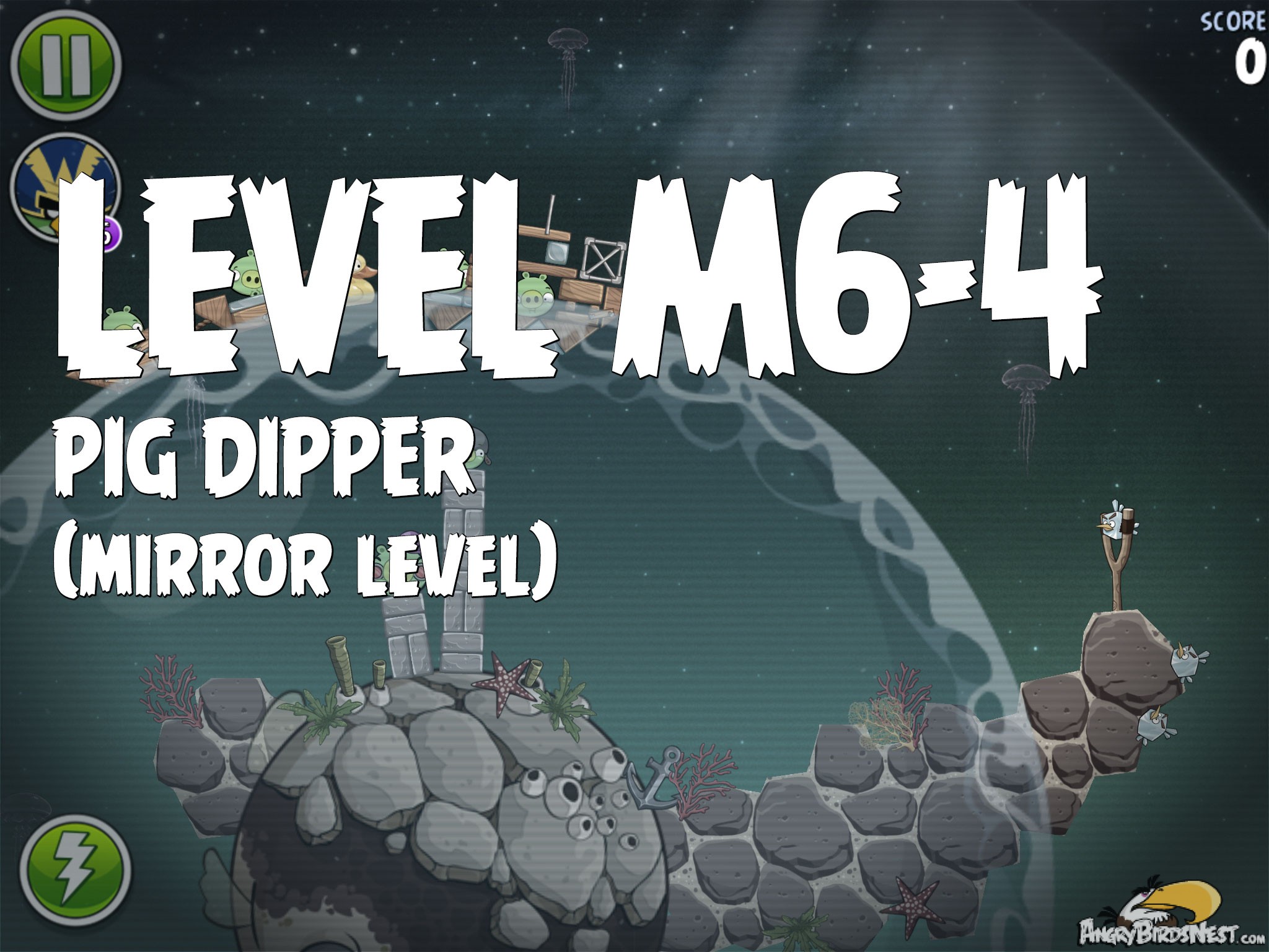 Angry Birds Space Pig Dipper Level M6-4
