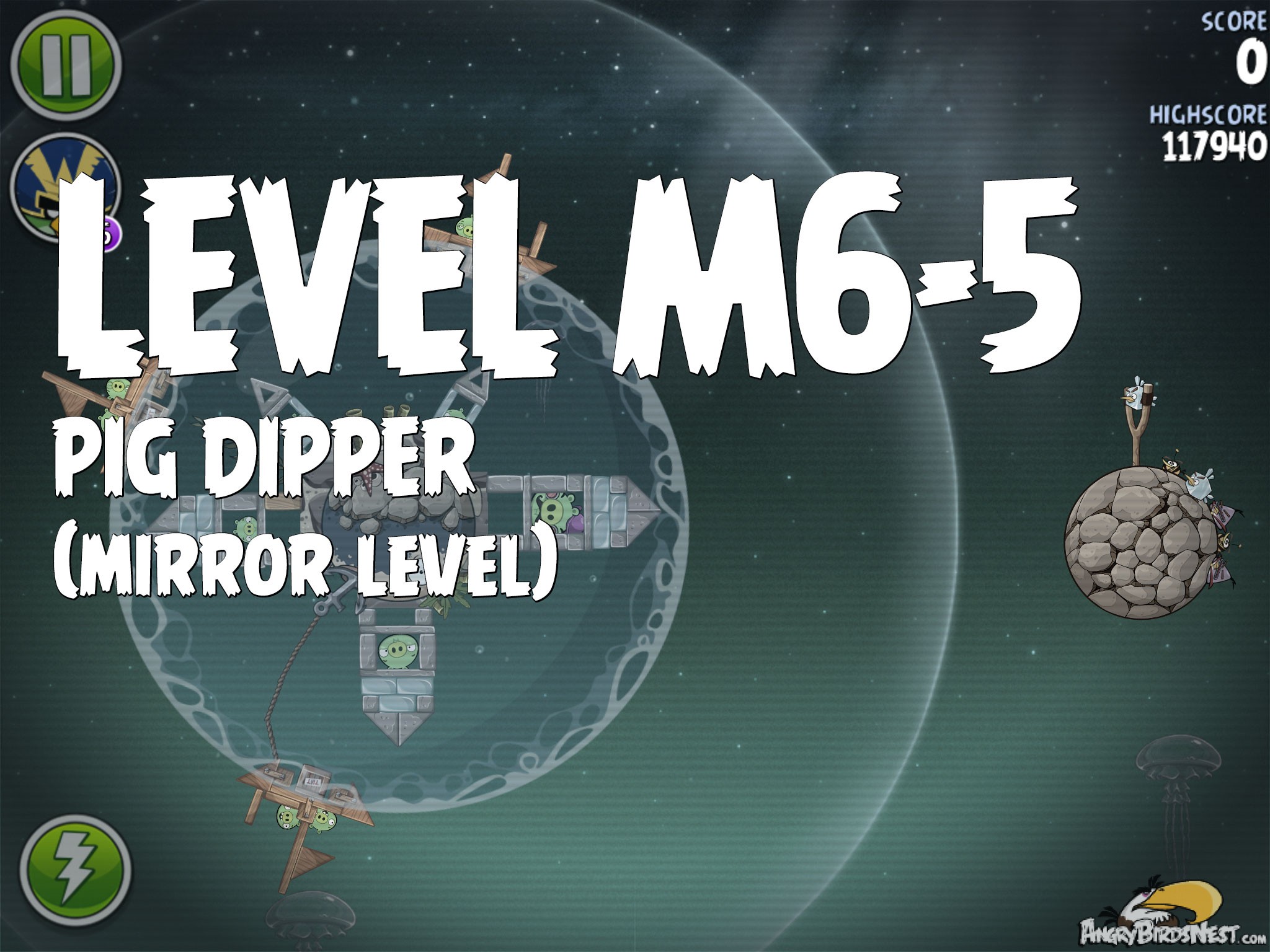 Angry Birds Space Pig Dipper Level M6-5