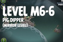Angry Birds Space Pig Dipper Mirror Level M6-6 Walkthrough