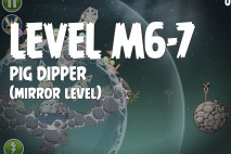 Angry Birds Space Pig Dipper Mirror Level M6-7 Walkthrough