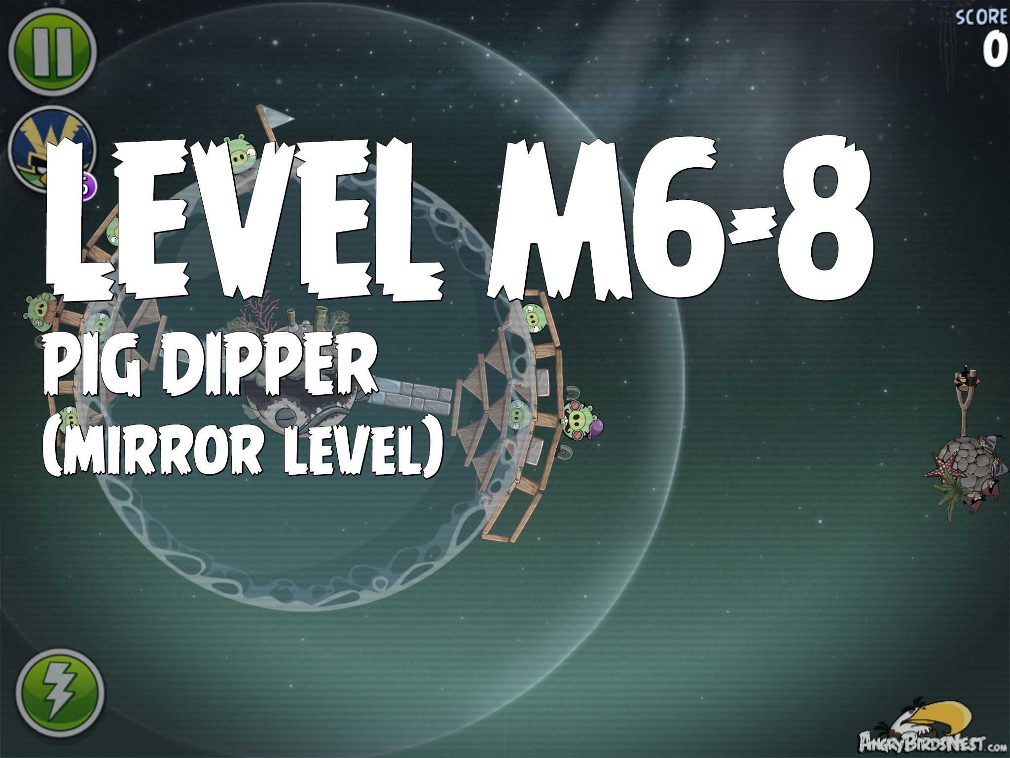 Angry Birds Space Pig Dipper Level M6-8