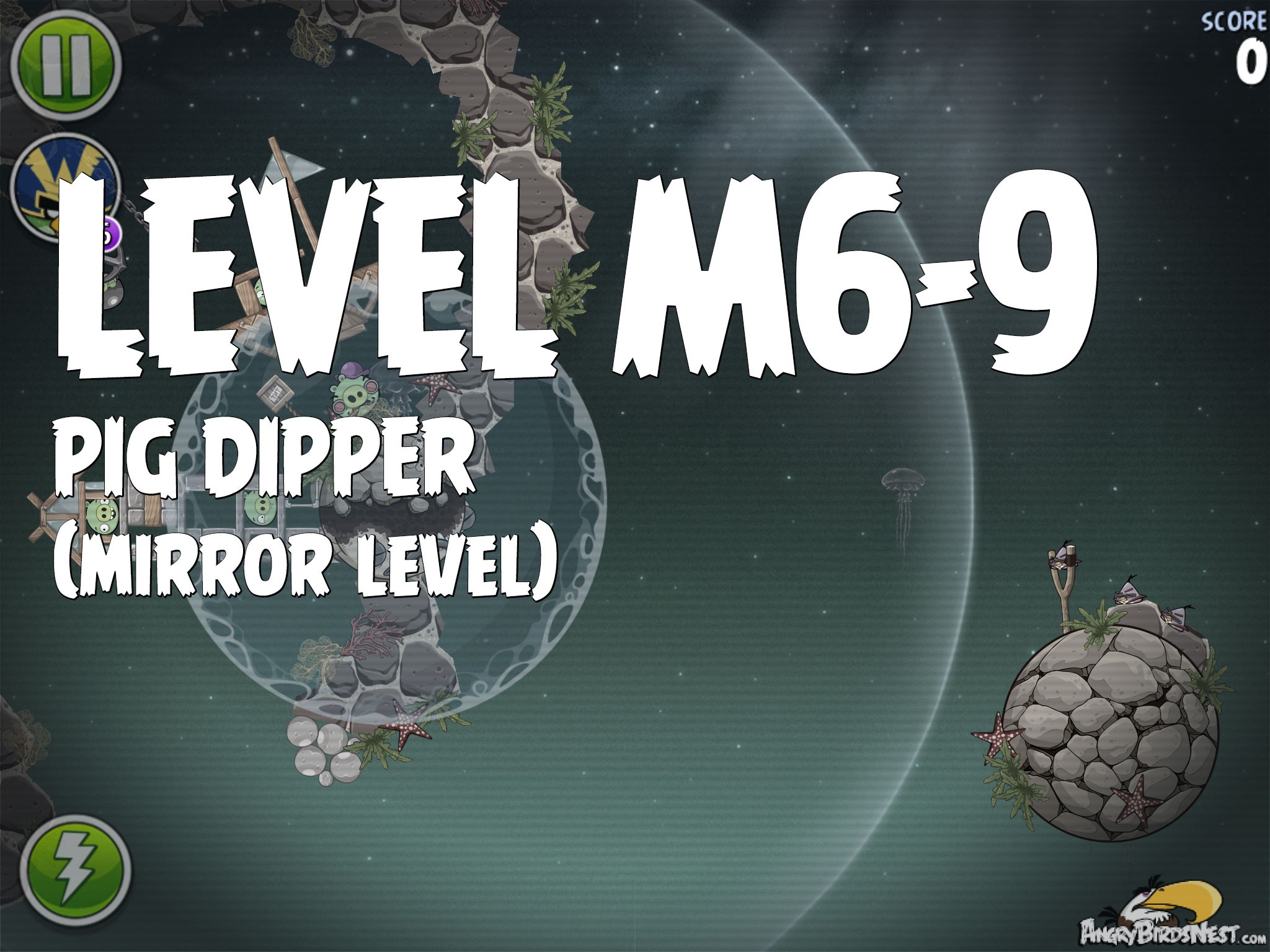Angry Birds Space Pig Dipper Level M6-9