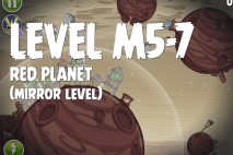 Angry Birds Space Red Planet Mirror Level M5-7 Walkthrough