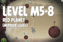 Angry Birds Space Red Planet Mirror Level M5-8 Walkthrough