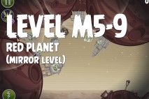 Angry Birds Space Red Planet Mirror Level M5-9 Walkthrough