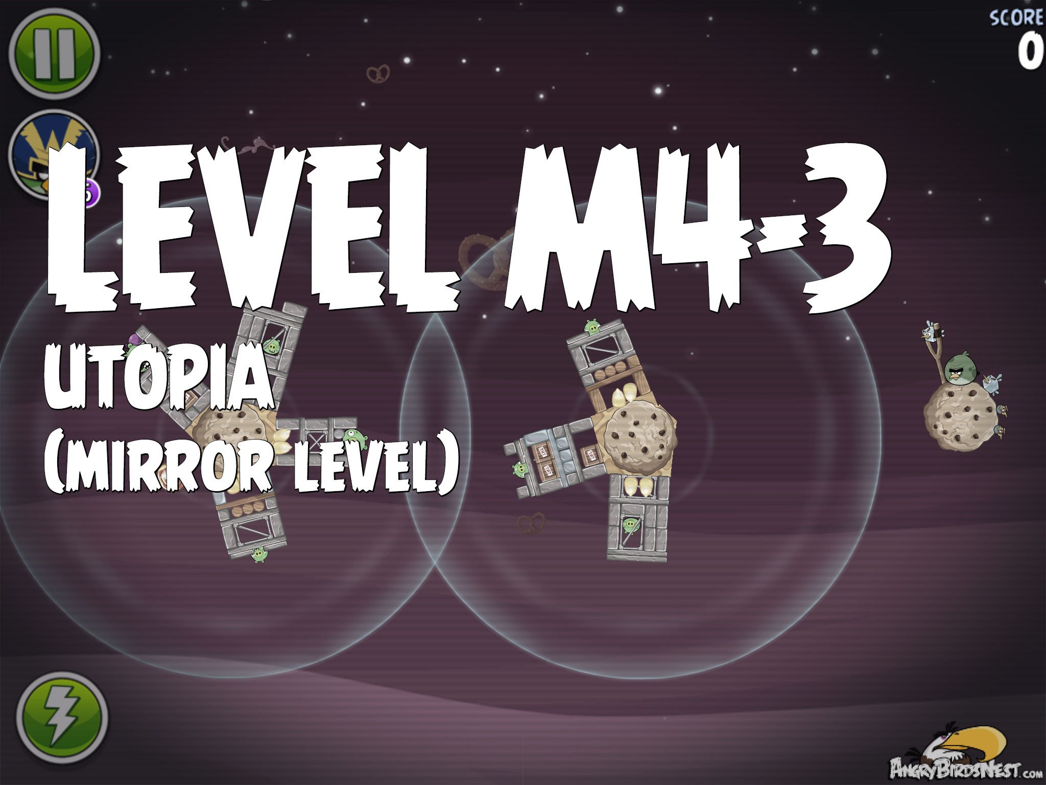 Angry Birds Space Utopia Level M4-3