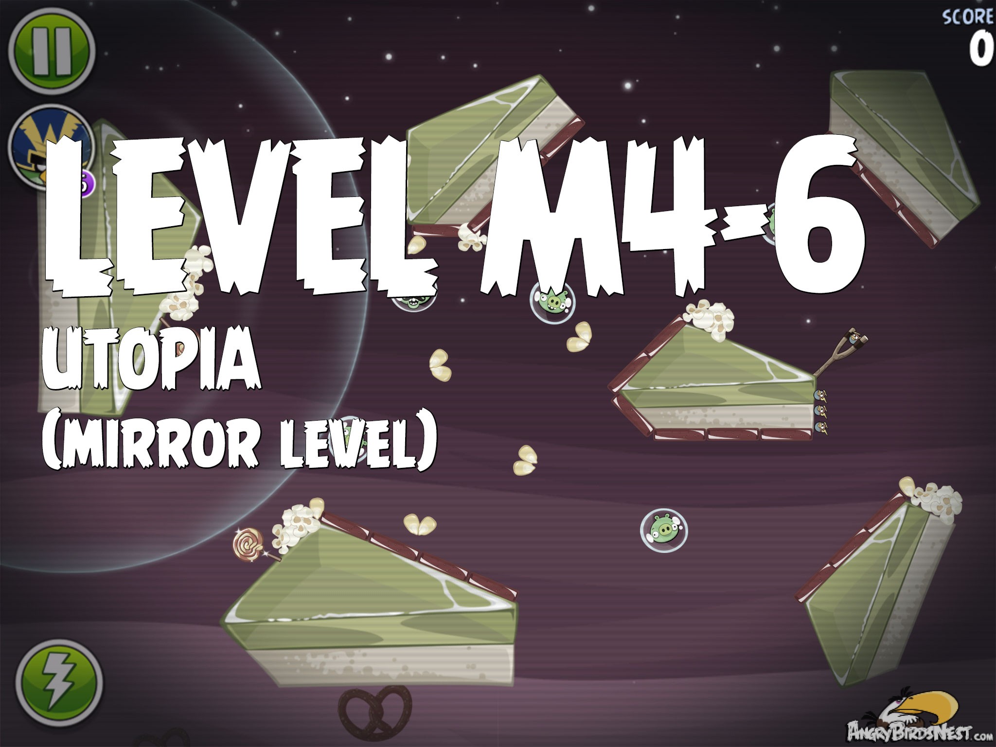 Angry Birds Space Utopia Level M4-6