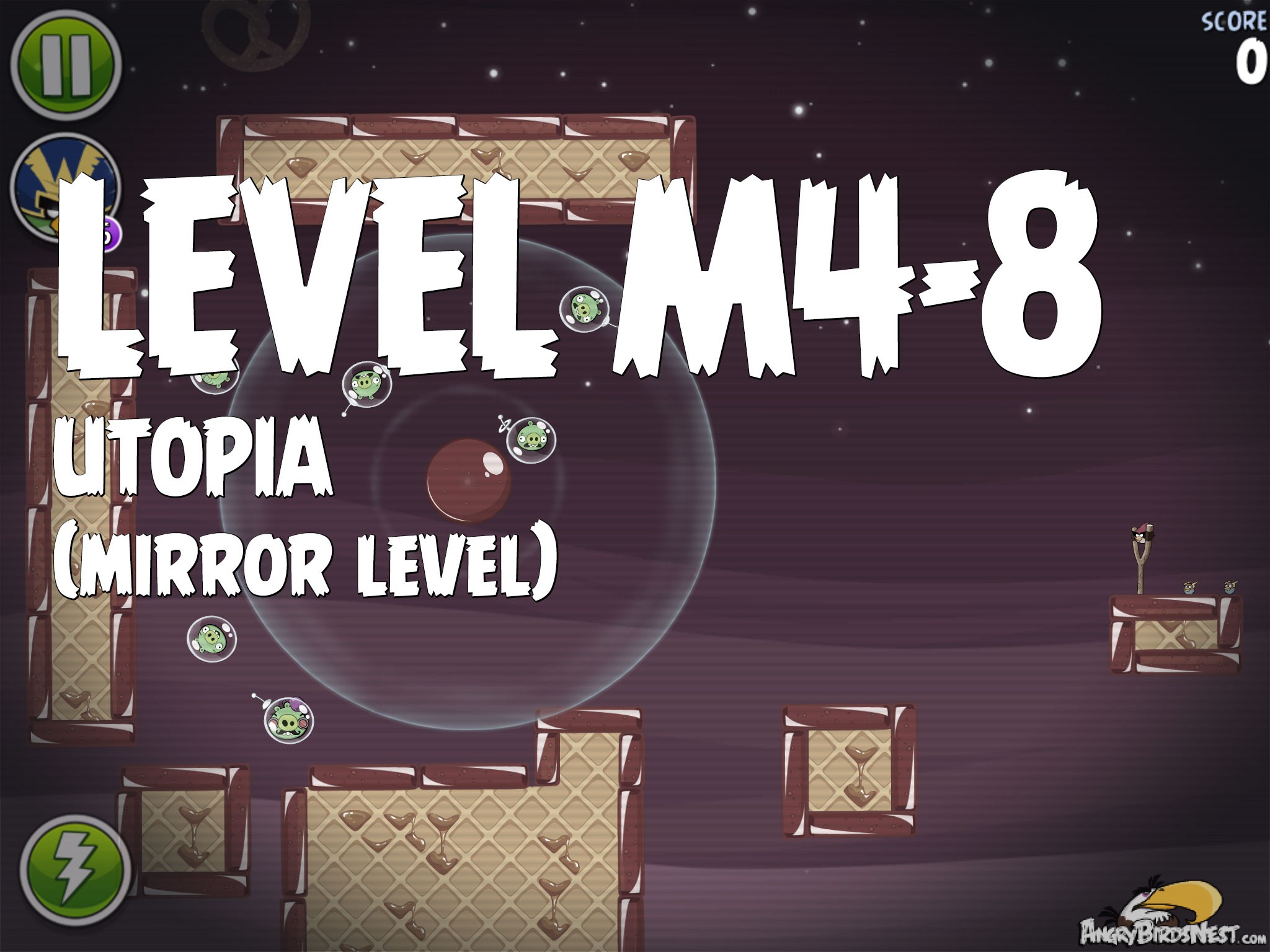 Angry Birds Space Utopia Level M4-8