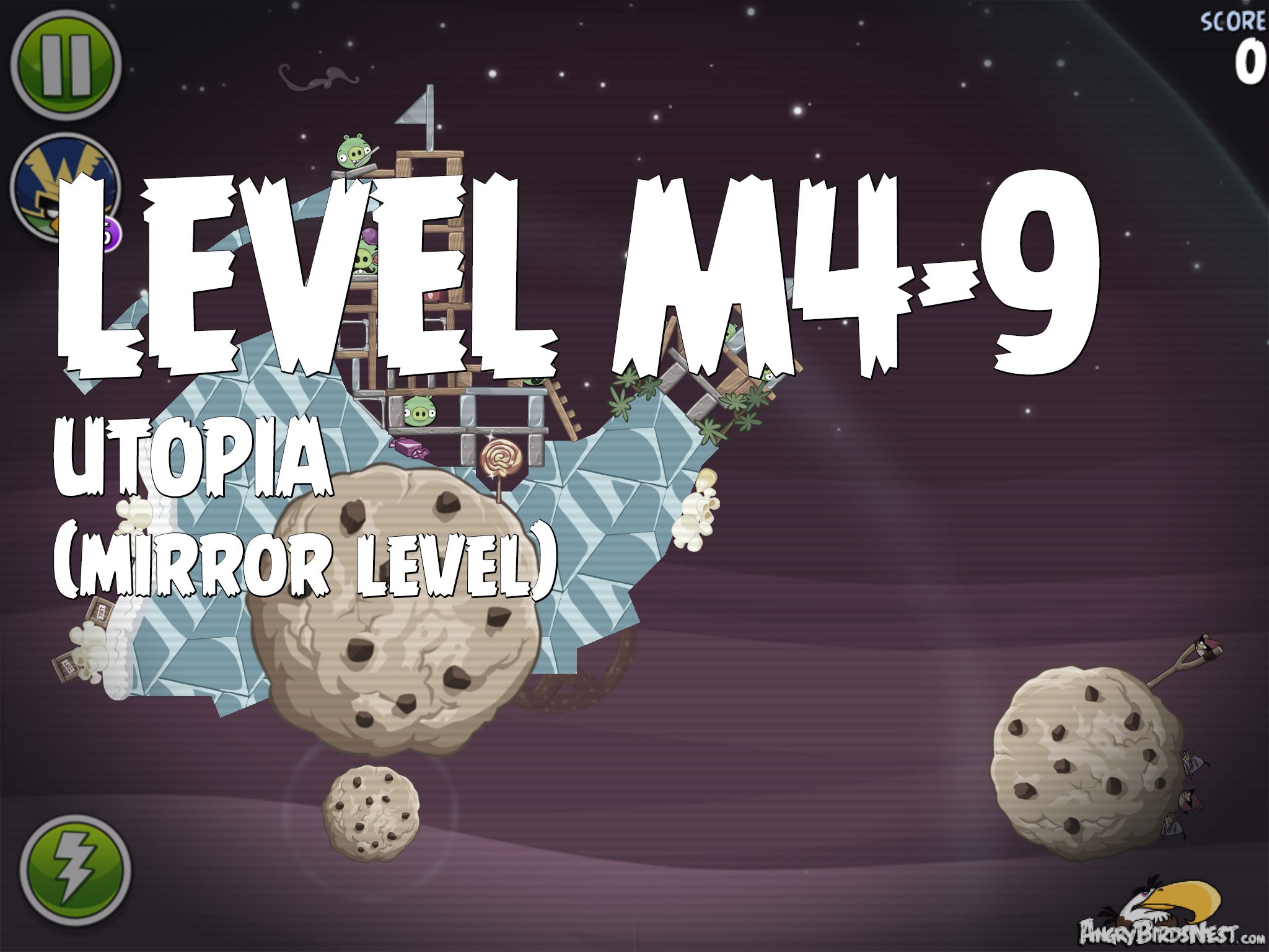Angry Birds Space Utopia Level M4-9