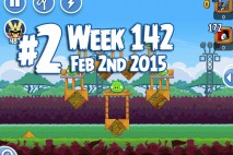 Angry Birds Friends Tournament Level 2 Week 142 Walkthrough | Feb 2nd 2015