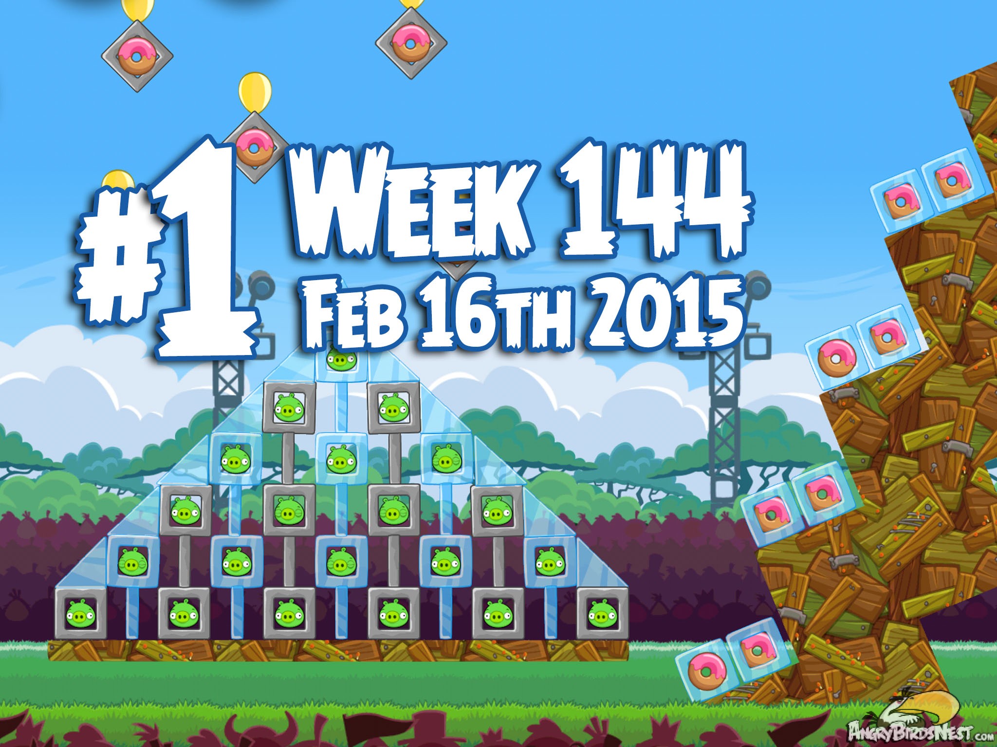 Angry Birds Friends Tournament Week 144 Level 1