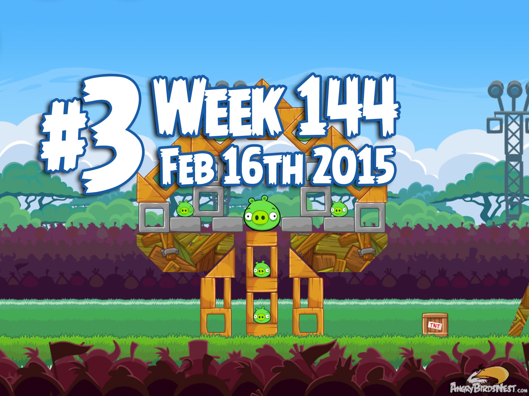 Angry Birds Friends Tournament Week 144 Level 3