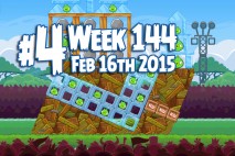Angry Birds Friends 2015 Tournament Level 4 Week 144 Walkthrough