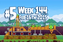 Angry Birds Friends 2015 Tournament Level 5 Week 144 Walkthrough