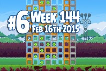 Angry Birds Friends 2015 Tournament Level 6 Week 144 Walkthrough