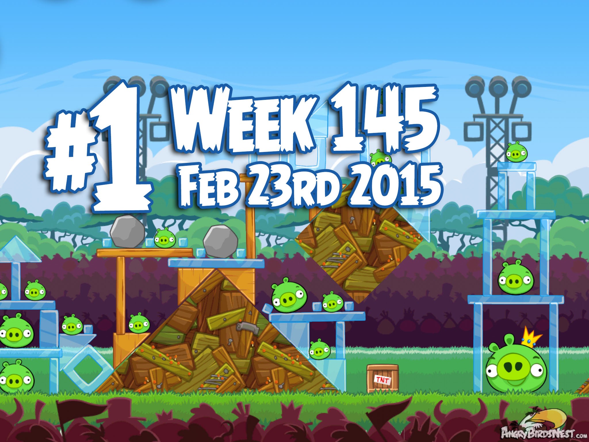 Angry Birds Friends Tournament Week 145 Level 1