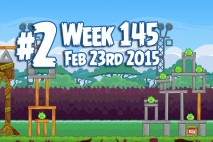 Angry Birds Friends 2015 Tournament Level 2 Week 145 Walkthrough