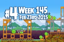 Angry Birds Friends 2015 Tournament Level 4 Week 145 Walkthrough