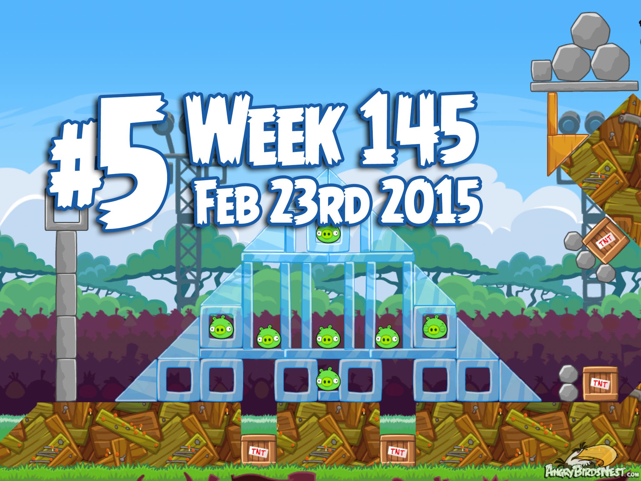 Angry Birds Friends Tournament Week 145 Level 5