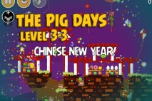 Angry Birds Seasons The Pig Days Level 3-3 Walkthrough | Chinese New Year