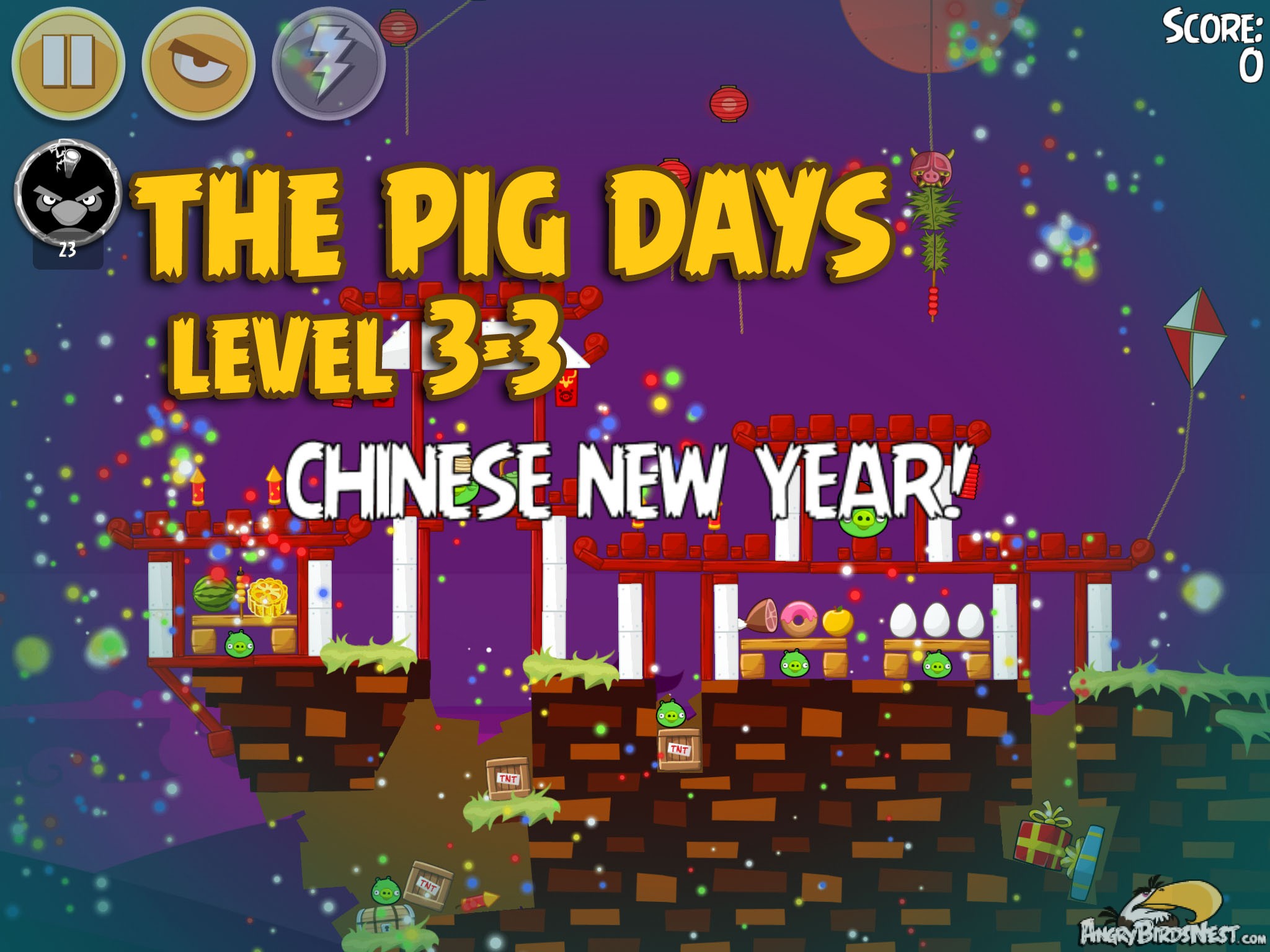 Angry Birds Seasons The Pig Days 3-3