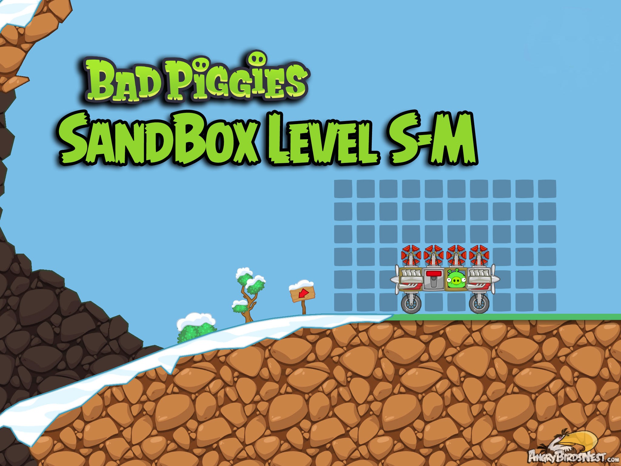 Bad Piggies Sandbox S-M