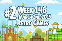 Angry Birds Friends 2015 Retro Game Tournament Level 2 Week 146 Walkthrough
