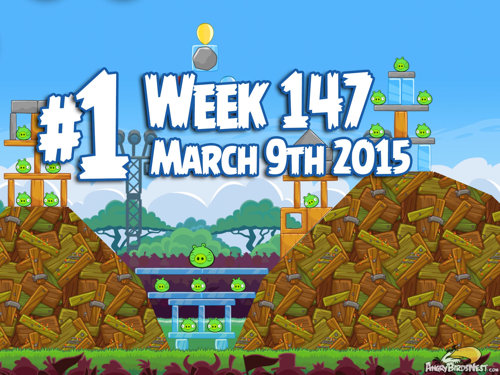 Angry Birds Friends Week 147 Level 1