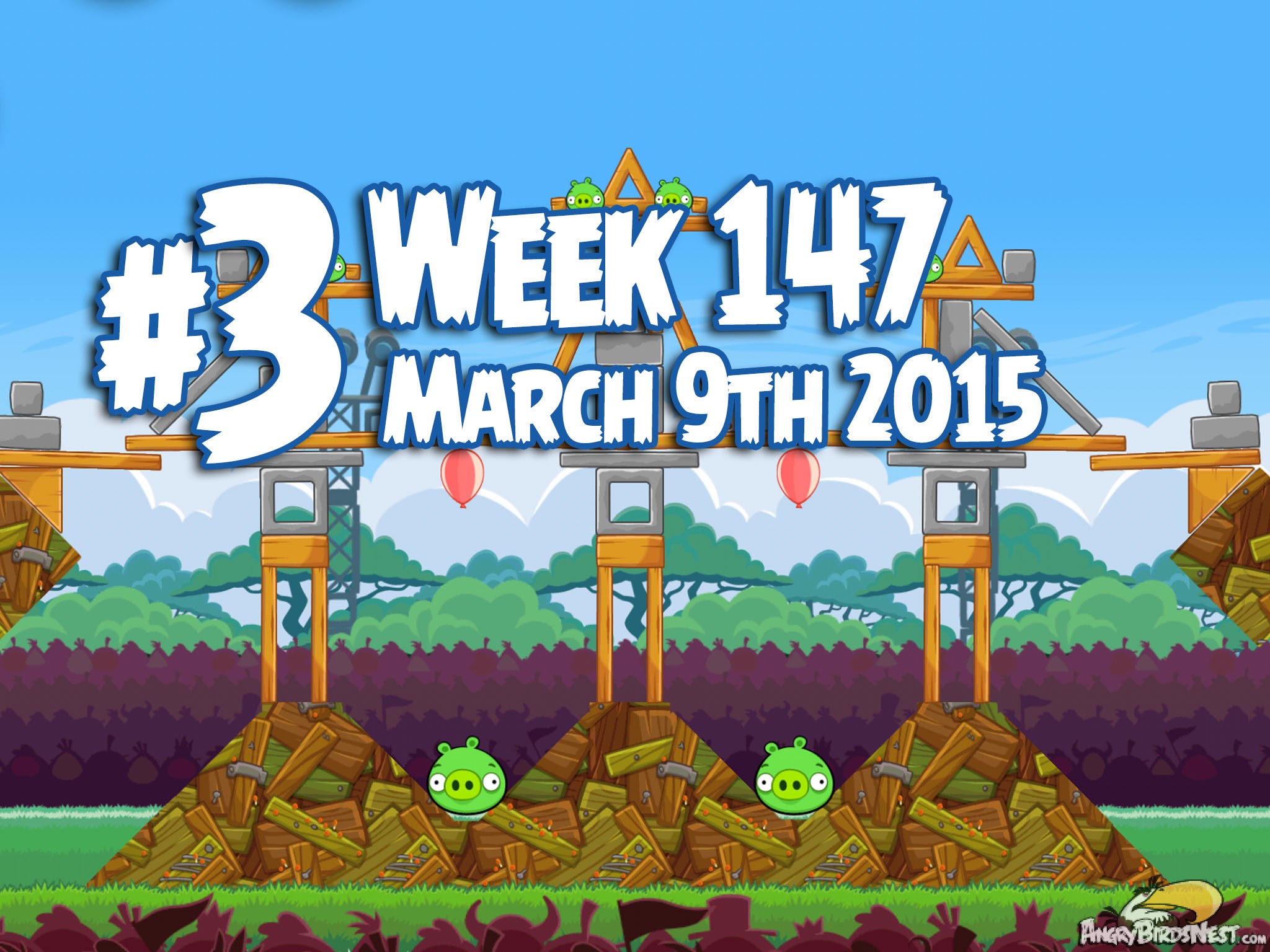 Angry Birds Friends Week 147 Level 3