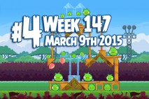 Angry Birds Friends 2015 Tournament Level 4 Week 147 Walkthrough