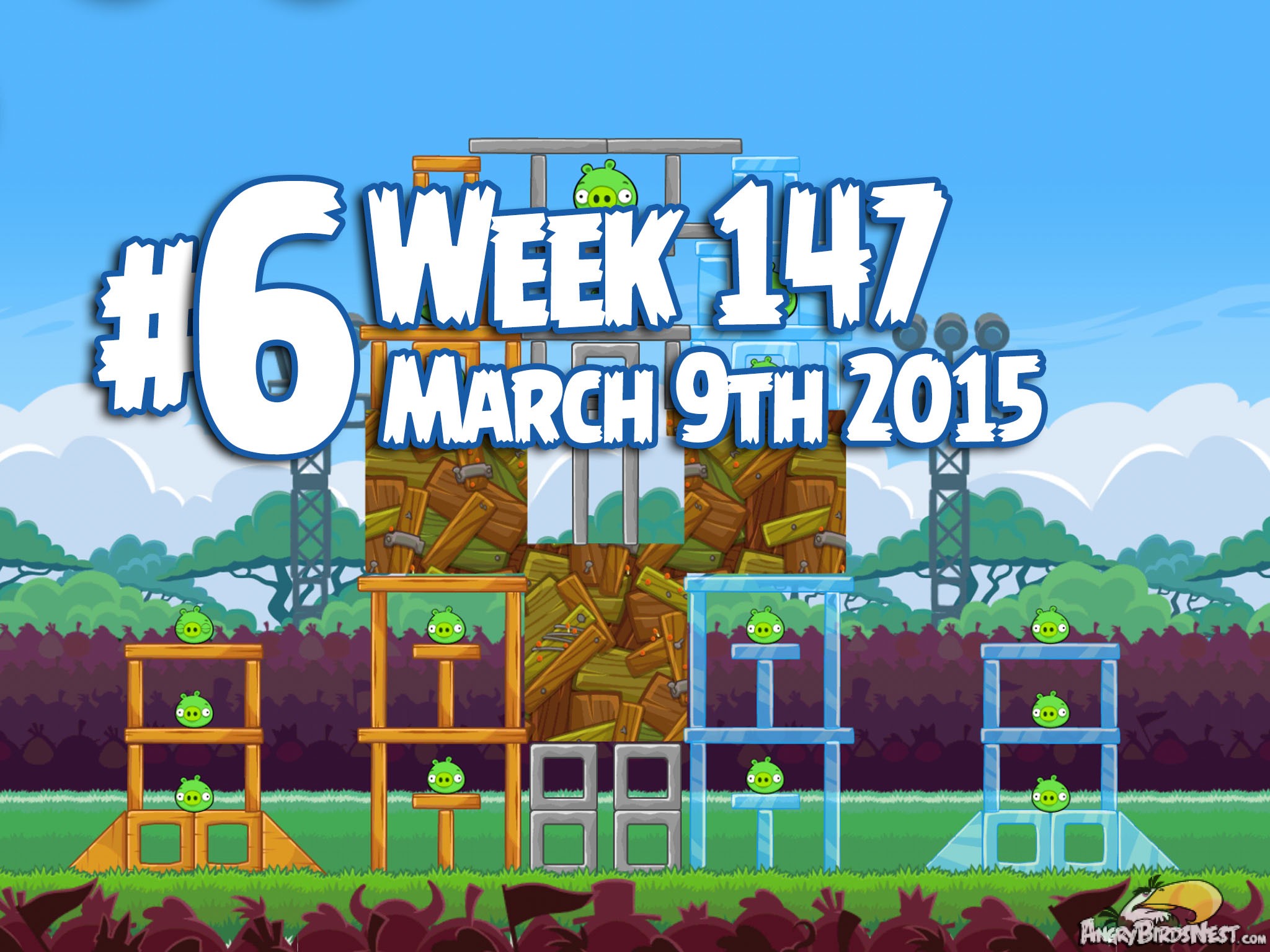 Angry Birds Friends Week 147 Level 6