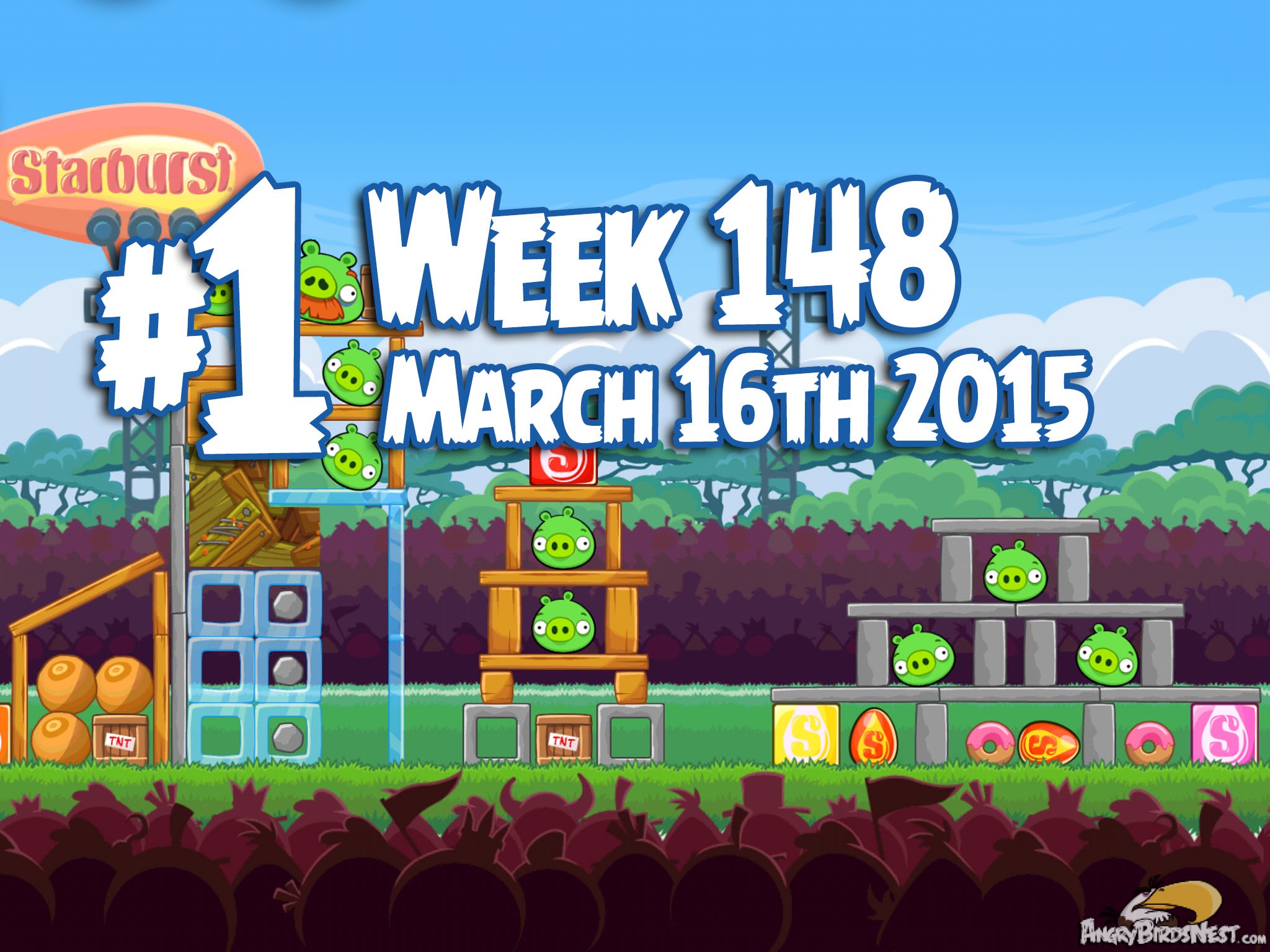 Angry Birds Friends Week 148 Level 1