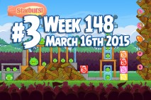 Angry Birds Friends 2015 Tournament Level 3 Week 148 Walkthrough