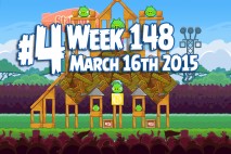 Angry Birds Friends 2015 Tournament Level 4 Week 148 Walkthrough
