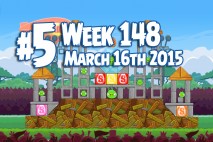 Angry Birds Friends 2015 Tournament Level 5 Week 148 Walkthrough