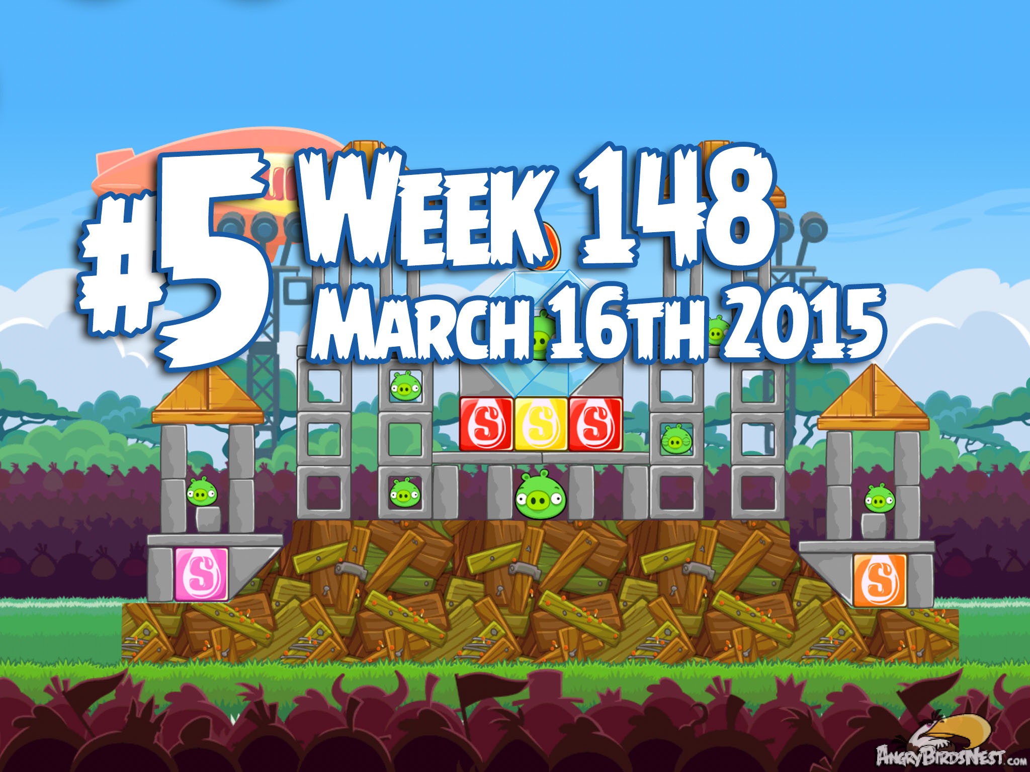 Angry Birds Friends Week 148 Level 5