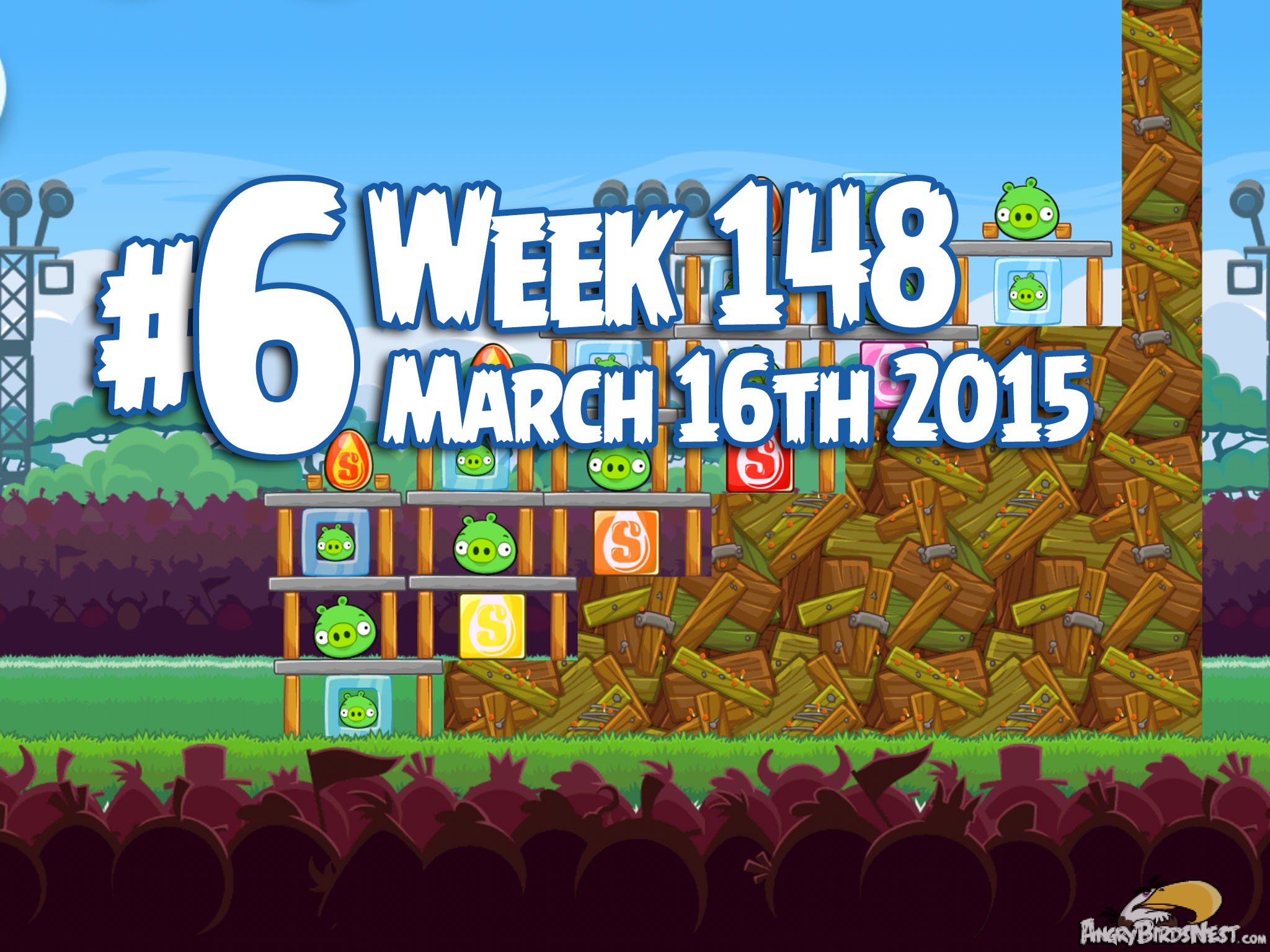 Angry Birds Friends Week 148 Level 6