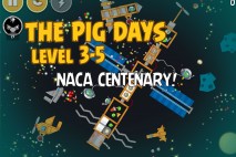 Angry Birds Seasons The Pig Days Level 3-5 Walkthrough | NACA Centenary